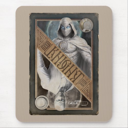 Moon KnightMr Knight Ancient Card Graphic Mouse Pad