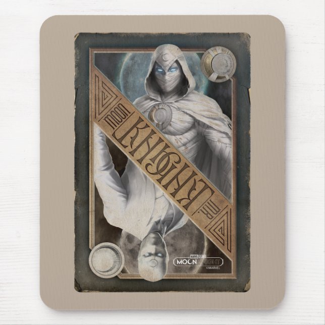 Moon Knight/Mr. Knight Ancient Card Graphic Mouse Pad (Front)