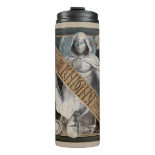 Moon Knight/Mr. Knight Ancient Card Graphic Thermal Tumbler