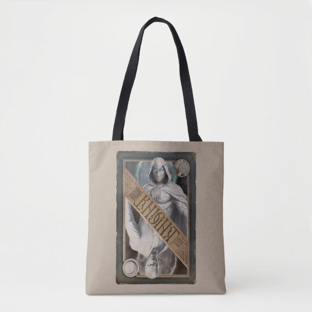 Moon Knight/Mr. Knight Ancient Card Graphic Tote Bag (Front)