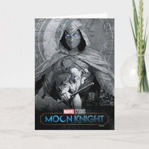 Moon Knight  Mr Knight Skyline Graphic Card
