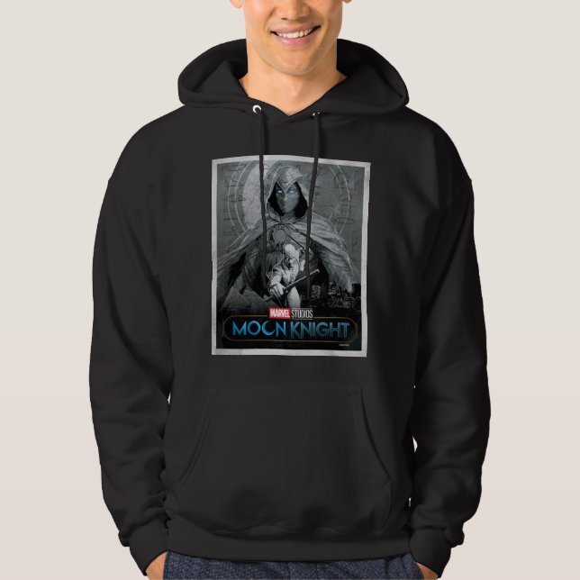 Moon Knight & Mr. Knight Skyline Graphic Hoodie (Front)
