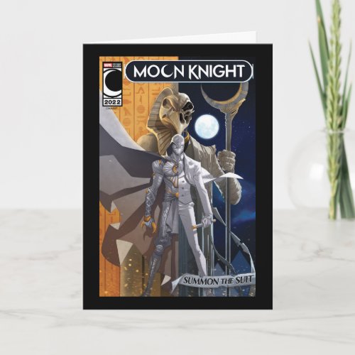 Moon Knight Mr Knight Split Khonshu Comic Homage Card