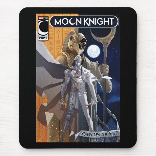 Moon Knight Mr Knight Split Khonshu Comic Homage Mouse Pad