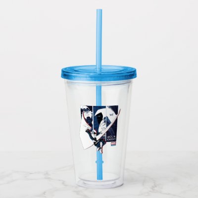 Moon Knight Panels Acrylic Tumbler