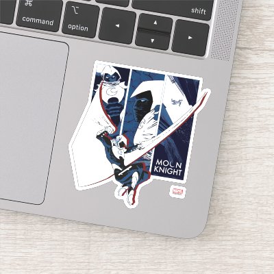 Moon Knight Panels Sticker