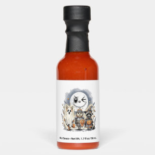 Moon Knight Raccoon Halloween Hot Sauces