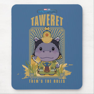 Moon Knight Taweret - Them's The Rules Mouse Pad