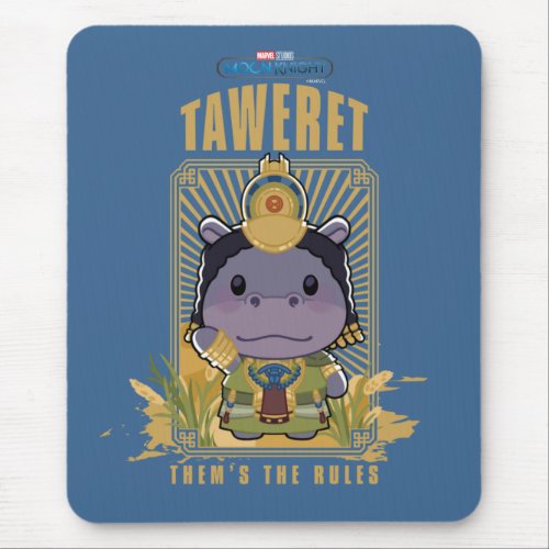 Moon Knight Taweret _ Thems The Rules Mouse Pad