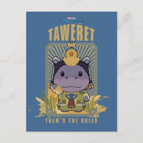 Moon Knight Taweret _ Thems The Rules Postcard