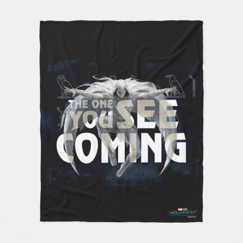Moon Knight _ The One You See Coming Fleece Blanket
