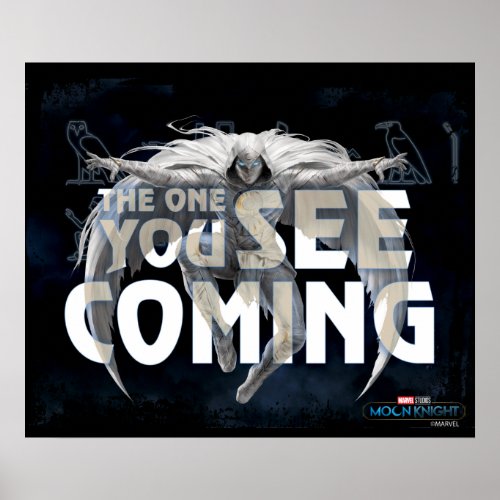 Moon Knight _ The One You See Coming Poster