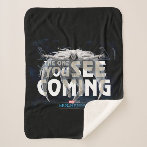 Moon Knight _ The One You See Coming Sherpa Blanket