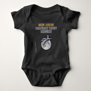 Moon Landing Conspiracy Theory Baby Bodysuit