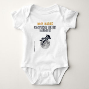 Moon Landing Conspiracy Theory Baby Bodysuit