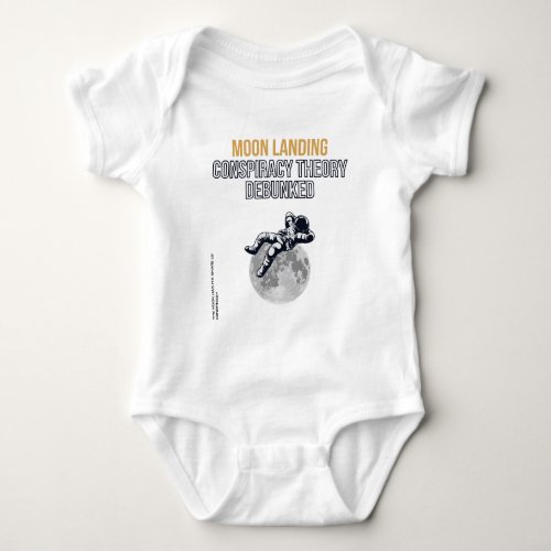 Moon Landing Conspiracy Theory  Baby Bodysuit