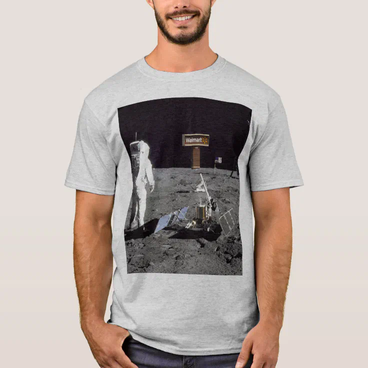 Indigenous waterproof highlight Moon Landing T-Shirt | Zazzle