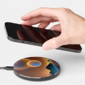 Moon landscape art wireless charger (Hand)