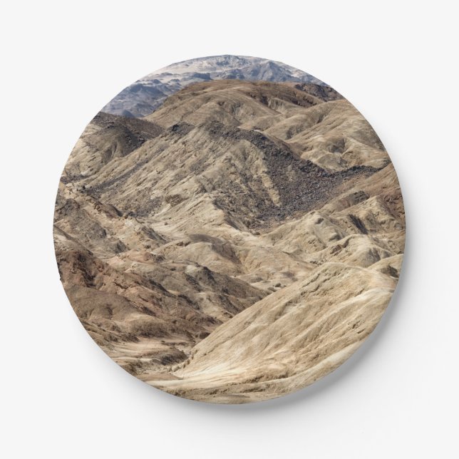 Moon Landscape Paper Plates (Front)