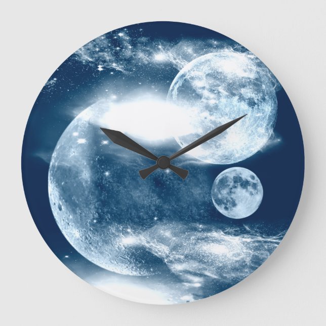 Moon Large Clock (Front)