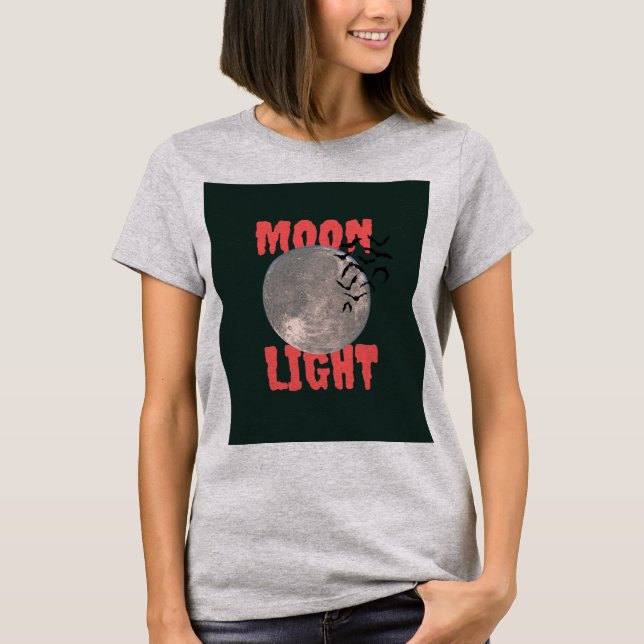 Moon light design  T-Shirt (Front)