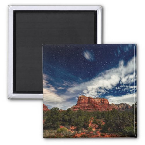 Moon Light over Sedona Arizona Magnet