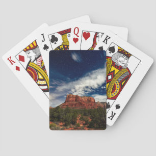 Moon Light over Sedona, Arizona Poker Cards
