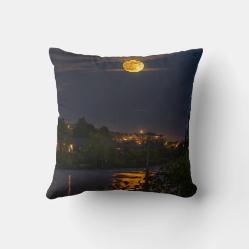 moon light Throw Pillow