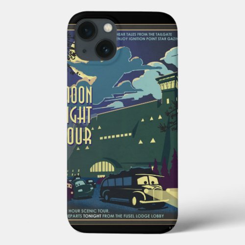 Moon Light Tour Illustration iPhone 13 Case