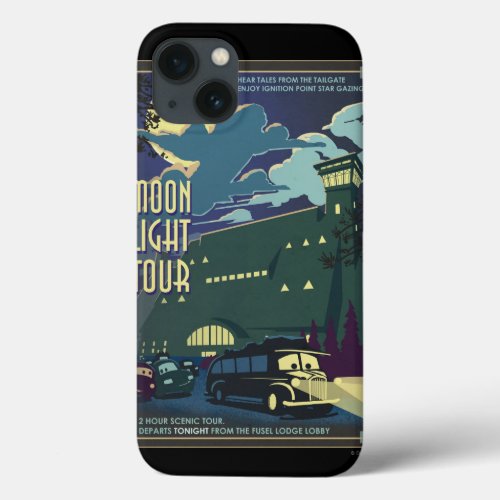 Moon Light Tour Illustration iPhone 13 Case