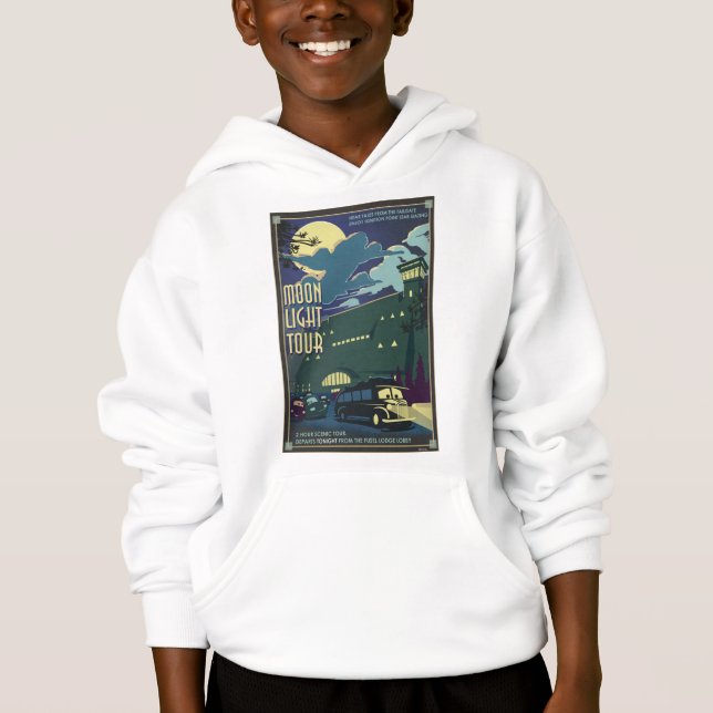 Moon Light Tour Illustration Hoodie (Front)