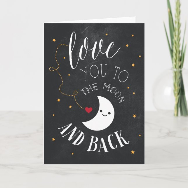 Moon Love Card (Front)