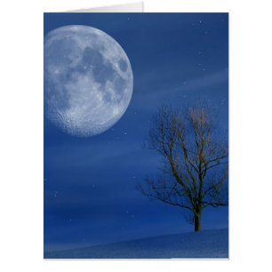 MOON LOVE YOU BIGGEST BIG GREETING CARD