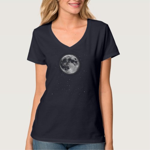 Moon Lunar Space Shirt Galaxy Astronomy Gift