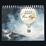 Moon Magic 2025 Calendar<br><div class="desc">A calendar featuring whimsical images of the moon and people captivated by its enchanting allure. Inspired by this magnificent celestial body, the calendar aims to bring a touch of magic into people’s lives, connect them with their inner feminine energy, and spark their imagination and inner exploration. Enjoy your 2025!</div>