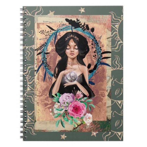 Moon Magic Goddess  Notebook