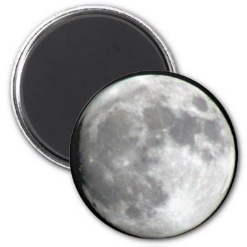 Moon Magnet by Mikeybillz at Zazzle