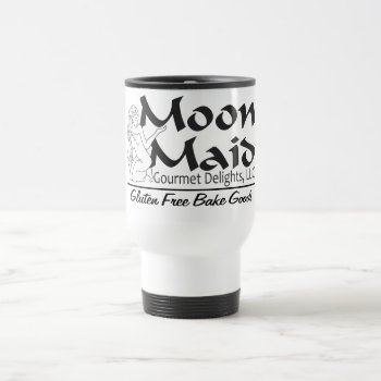 Moon Maid Logo (copyright) - Travel Mug #1 by LilithDeAnu at Zazzle