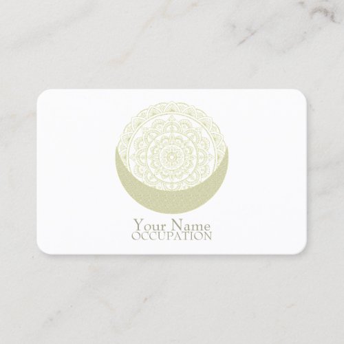 Moon Mandala _ Business Card