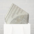 Moon Map Tissue Paper | Zazzle