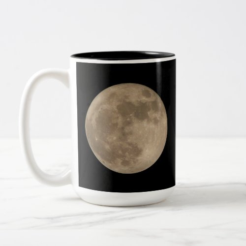 Moon Mug Luna Surface Cup Full Moon Mug