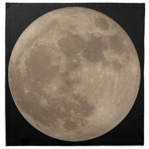 Moon Napkins Customize Full Moon Paper Napkins