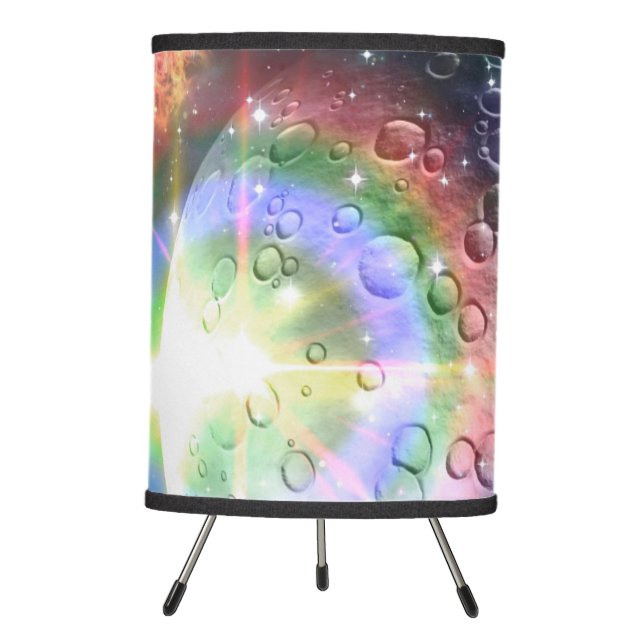 Moon Nebula Galaxy Tripod Lamp (Front)