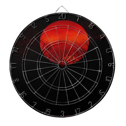 Moon night 2 dart board