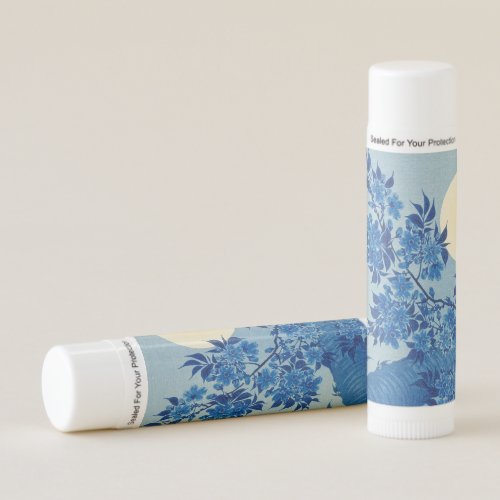 Moon Night Evening Tree Blue Moonlit Lip Balm