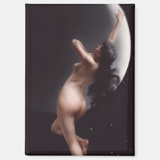 Moon Nymph Celestial – Gothic Witchy Goddess Magnet