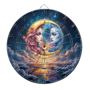Moon of Eternal Balance – Fire & Water Souls.  Dart Board