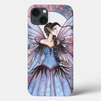 Moon Of Winter Fairy Fantasy Art Iphone 13 Case by robmolily at Zazzle