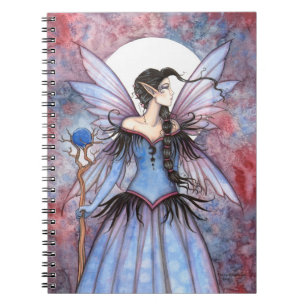 Moon of Winter Fantasy Fairy Art Notebook