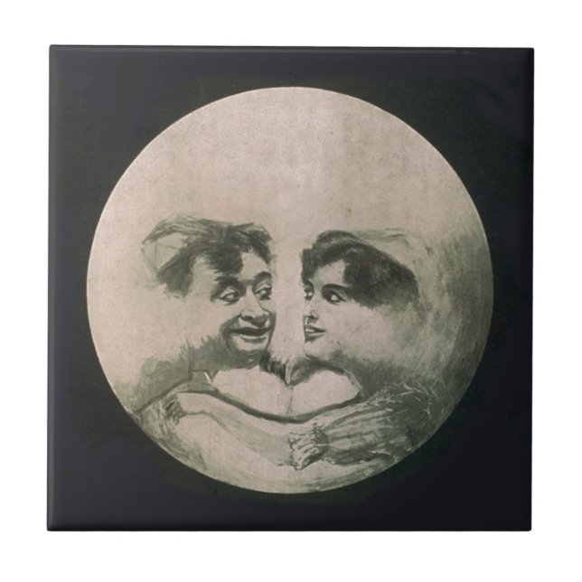 Moon Optical Illusion Tile (Front)